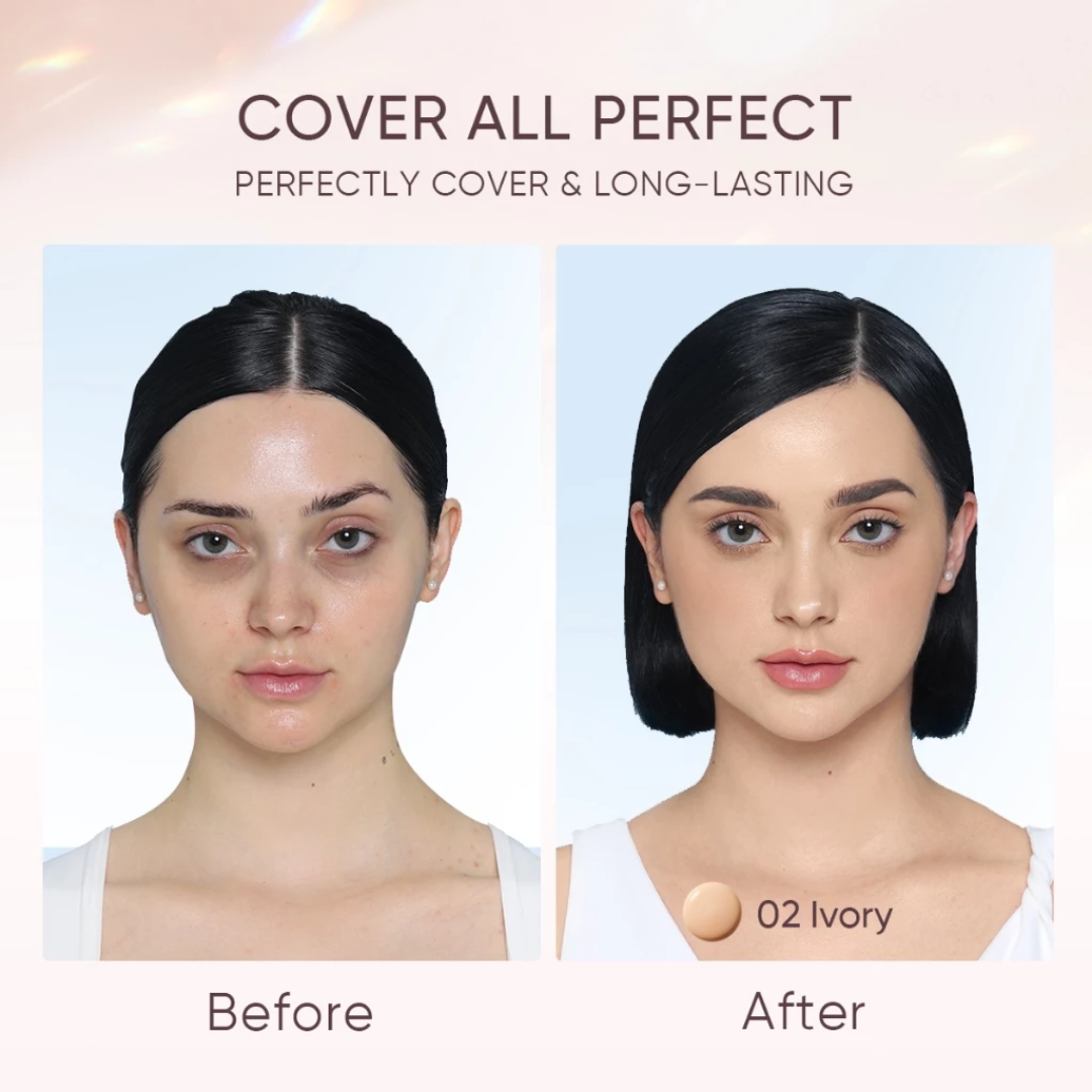 Skintific Cushion Foundation - Flawless, Long-lasting & Waterproof Base