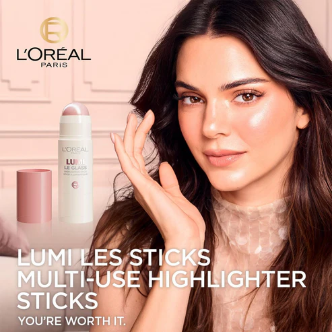 Loreal lumi glass stick (Natural glowing skin, moisurizer, primer and highlighter)