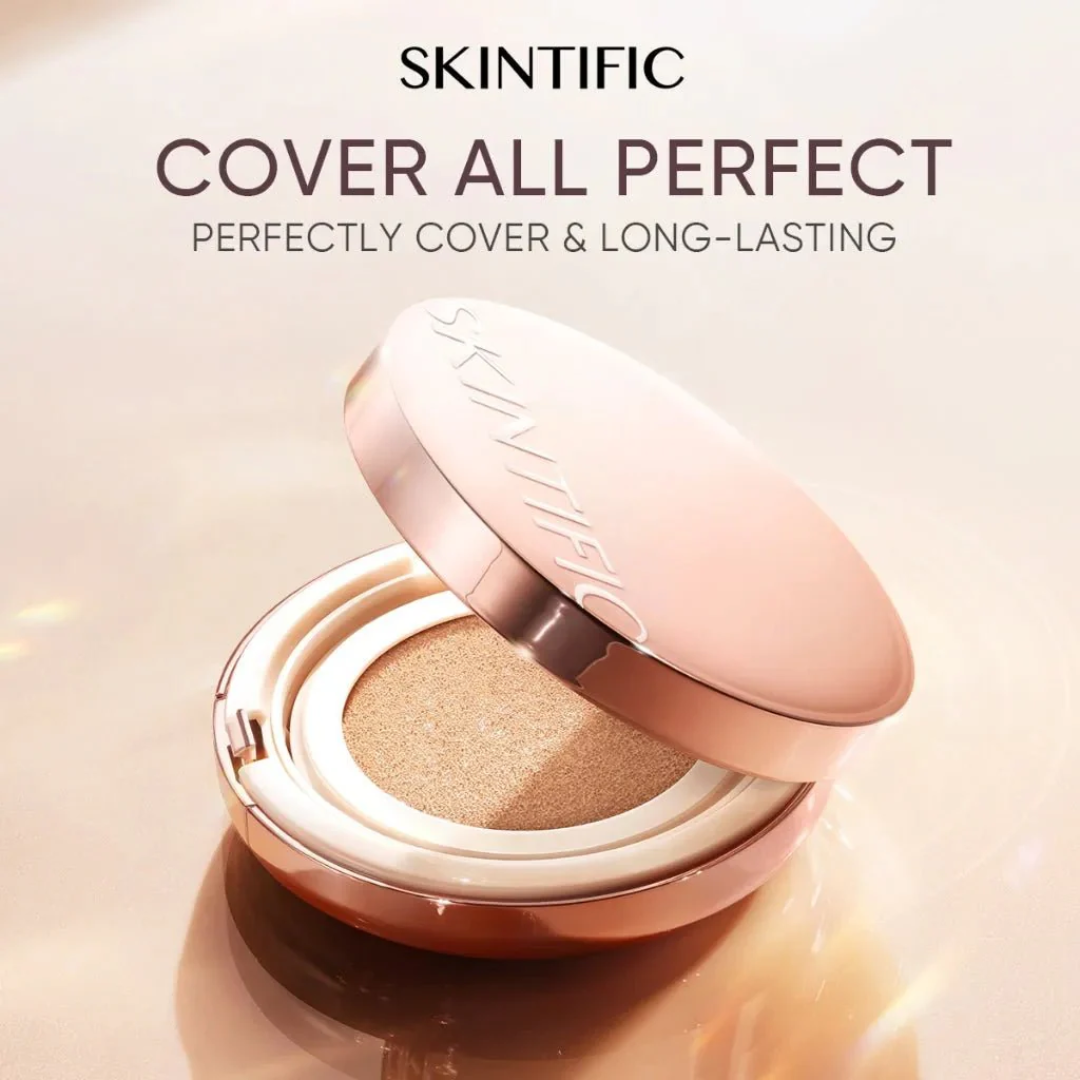 Skintific Cushion Foundation - Flawless, Long-lasting & Waterproof Base