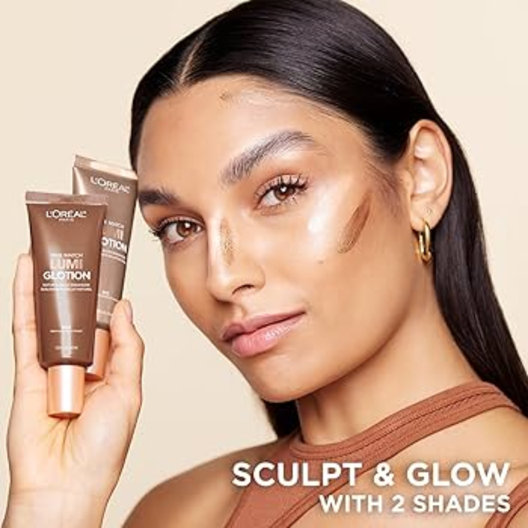 Loreal Lumi Glotion (Moisturizer, Skincare, Highlighter and Instant Natural Glow)