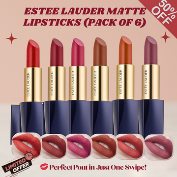 Estee Lauder Perfect Pout Lipsticks - 24H Long-lasting & Waterproof